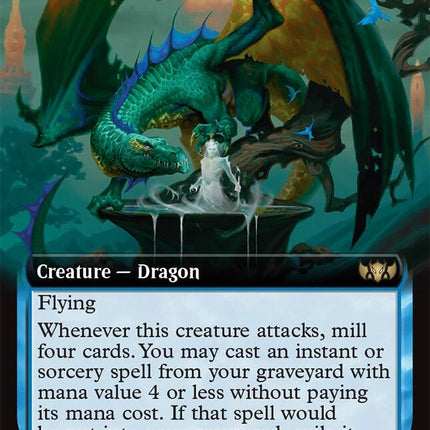 Diviner of Mist (Extended Art) [Tarkir: Dragonstorm Commander]