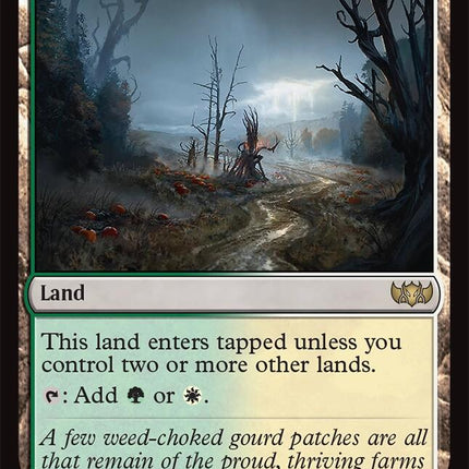 Overgrown Farmland [Tarkir: Dragonstorm Commander]