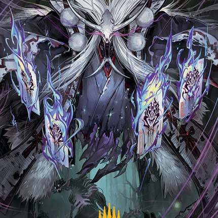 Horobi, Death's Wail Art Card (Gold-Stamped Signature) [March of the Machine Art Series]