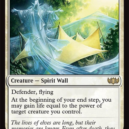 Wall of Reverence [Tarkir: Dragonstorm Commander]