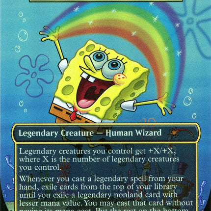 SpongeBob SquarePants - Jodah, the Unifier (Rainbow Foil) [Secret Lair Drop Series]