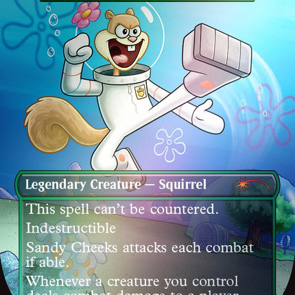 Sandy Cheeks, Martial Astronaut - Toski, Bearer of Secrets (Rainbow Foil) [Secret Lair Drop Series]