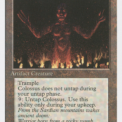 Colossus of Sardia [Fourth Edition]