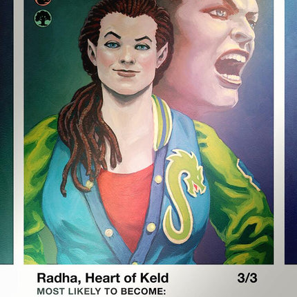 Radha, Heart of Keld (Rainbow Foil) [Secret Lair Drop Series]