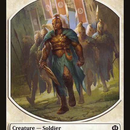 Soldier Token (3/11) [Theros Tokens]