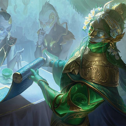 Sibsig Appraiser Art Card (8/54) (Gold-Stamped Signature) [Tarkir: Dragonstorm Art Series]