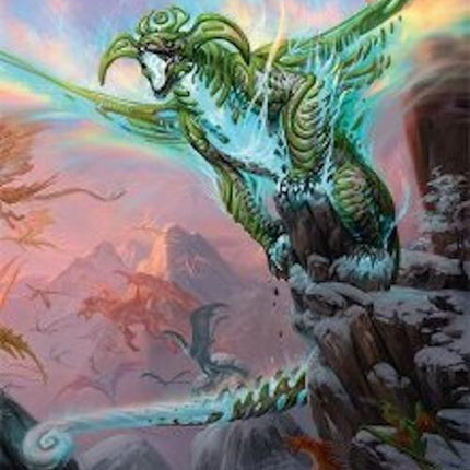 Ureni of the Unwritten Art Card (51/54) [Tarkir: Dragonstorm Art Series]