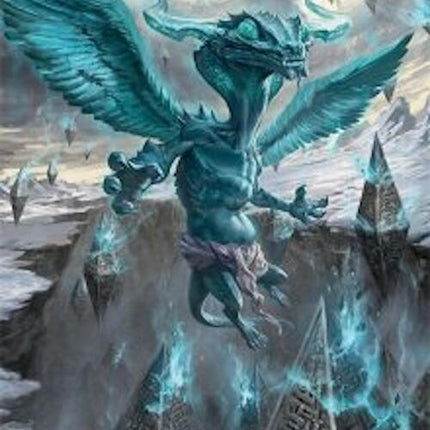 Ugin, Eye of the Storms Art Card (47/54) [Tarkir: Dragonstorm Art Series]