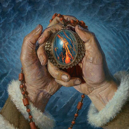 Mox Jasper Art Card (28/54) (Gold-Stamped) [Tarkir: Dragonstorm Art Series]