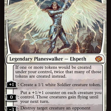 Elspeth, Storm Slayer (Promo Pack) [Tarkir: Dragonstorm Promos]