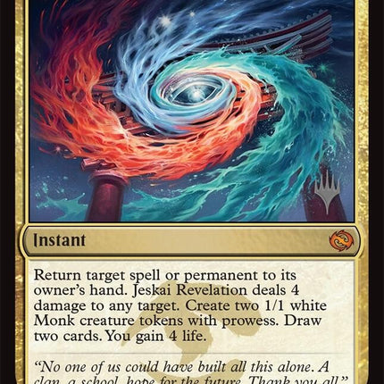 Jeskai Revelation (Promo Pack) [Tarkir: Dragonstorm Promos]