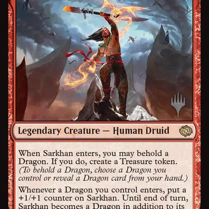 Sarkhan, Dragon Ascendant (Promo Pack) [Tarkir: Dragonstorm Promos]