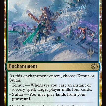 Glacierwood Siege (Promo Pack) [Tarkir: Dragonstorm Promos]