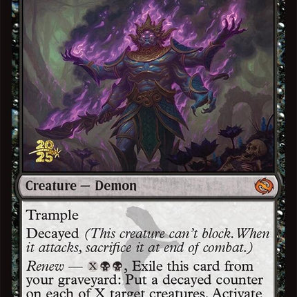 Rot-Curse Rakshasa [Tarkir: Dragonstorm Prerelease Promos]