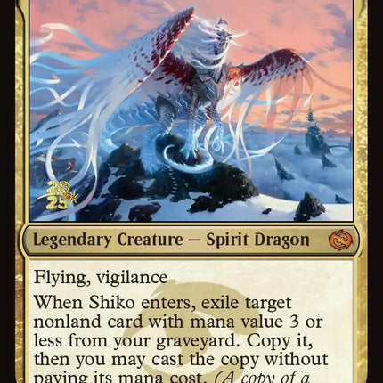 Shiko, Paragon of the Way [Tarkir: Dragonstorm Prerelease Promos]