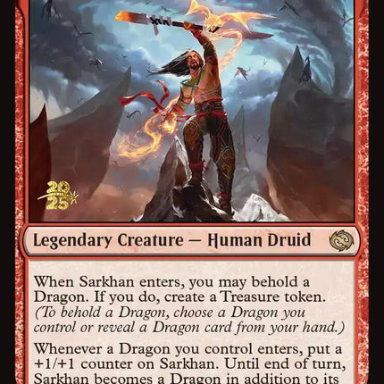 Sarkhan, Dragon Ascendant [Tarkir: Dragonstorm Prerelease Promos]