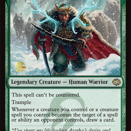 Surrak, Elusive Hunter [Tarkir: Dragonstorm Prerelease Promos]
