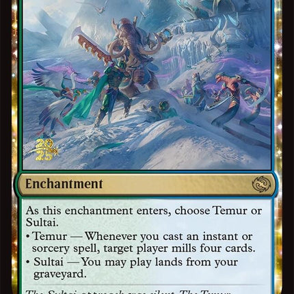 Glacierwood Siege [Tarkir: Dragonstorm Prerelease Promos]