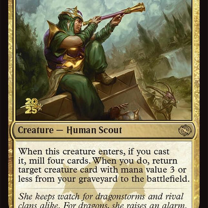 Yathan Roadwatcher [Tarkir: Dragonstorm Prerelease Promos]