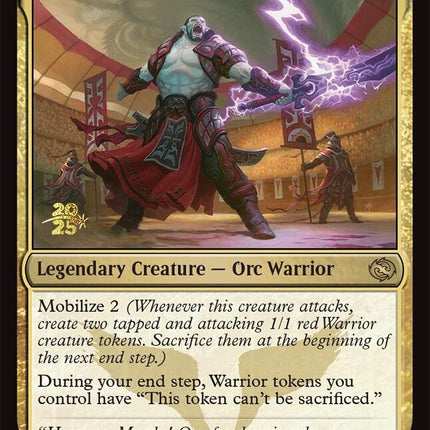 Zurgo, Thunder's Decree [Tarkir: Dragonstorm Prerelease Promos]