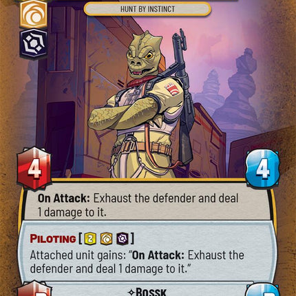 Bossk - Hunt By Instinct (1) (1) [Store Showdown Promos]