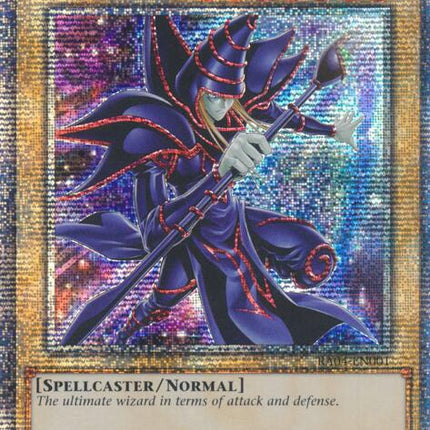 Dark Magician (New Art) [RA04-EN001] Quarter Century Secret Rare