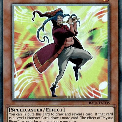 Mystic Piper [RA04-EN005] Prismatic Collector's Rare
