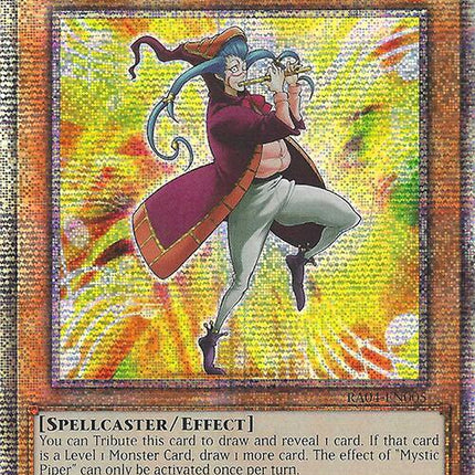 Mystic Piper [RA04-EN005] Quarter Century Secret Rare