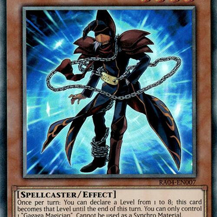 Gagaga Magician [RA04-EN007] Prismatic Collector's Rare