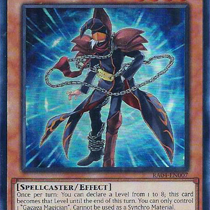 Gagaga Magician [RA04-EN007] Ultra Rare