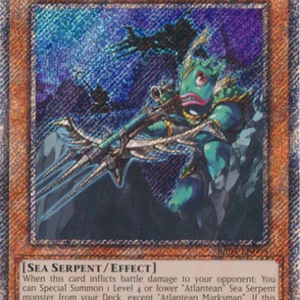 Atlantean Marksman [RA04-EN009] Platinum Secret Rare