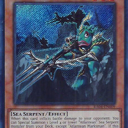 Atlantean Marksman [RA04-EN009] Secret Rare