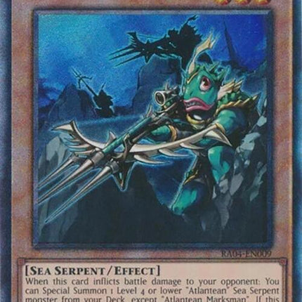 Atlantean Marksman [RA04-EN009] Prismatic Ultimate Rare