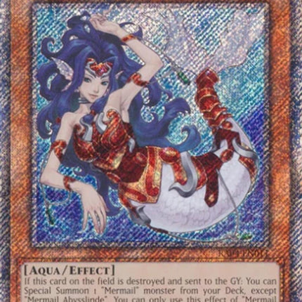 Mermail Abysslinde [RA04-EN011] Platinum Secret Rare