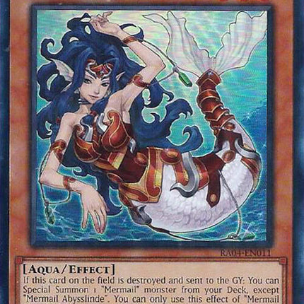 Mermail Abysslinde [RA04-EN011] Super Rare