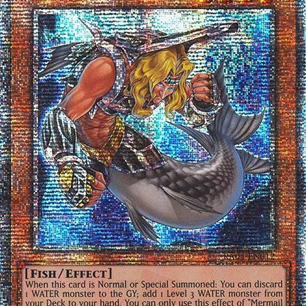 Mermail Abysspike [RA04-EN012] Quarter Century Secret Rare