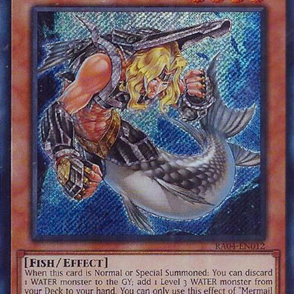 Mermail Abysspike [RA04-EN012] Secret Rare