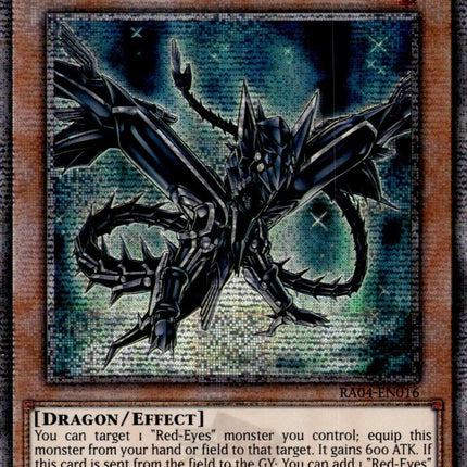 Black Metal Dragon [RA04-EN016] Quarter Century Secret Rare