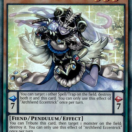 Archfiend Eccentrick [RA04-EN017] Prismatic Collector's Rare