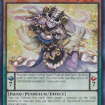 Archfiend Eccentrick [RA04-EN017] Super Rare