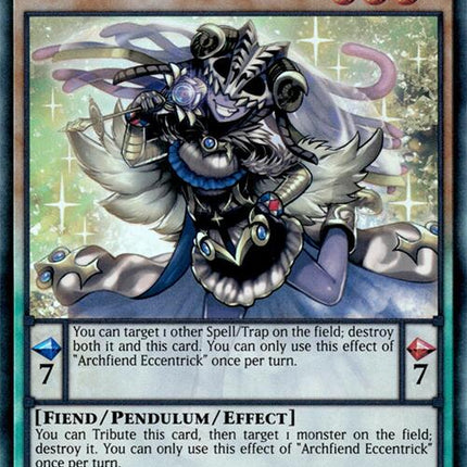 Archfiend Eccentrick [RA04-EN017] Prismatic Ultimate Rare