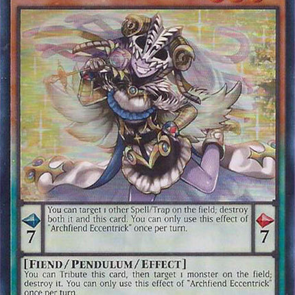 Archfiend Eccentrick [RA04-EN017] Ultra Rare