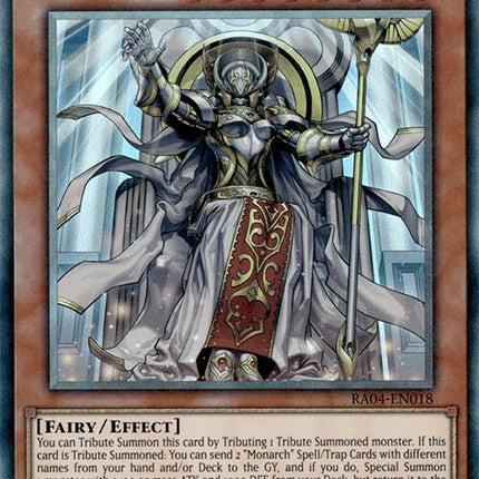 Ehther the Heavenly Monarch [RA04-EN018] Prismatic Collector's Rare