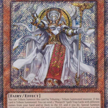 Ehther the Heavenly Monarch [RA04-EN018] Platinum Secret Rare