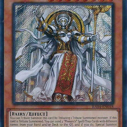 Ehther the Heavenly Monarch [RA04-EN018] Secret Rare