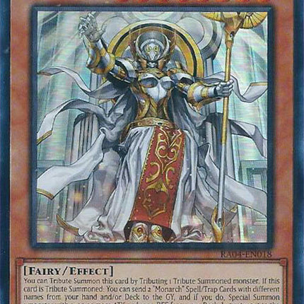 Ehther the Heavenly Monarch [RA04-EN018] Super Rare