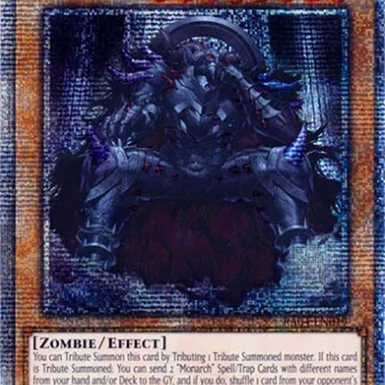 Erebus the Underworld Monarch [RA04-EN019] Quarter Century Secret Rare