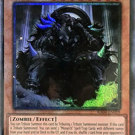 Erebus the Underworld Monarch [RA04-EN019] Prismatic Ultimate Rare