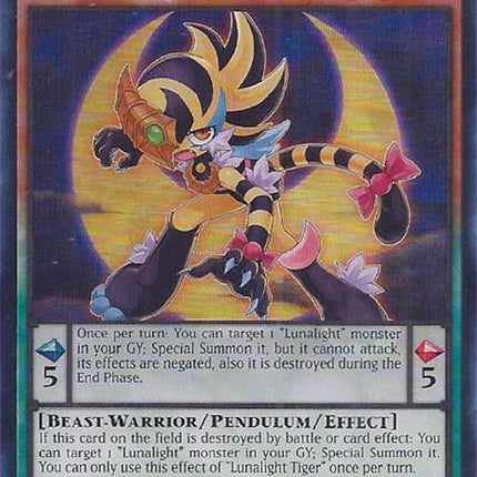 Lunalight Tiger [RA04-EN020] Super Rare