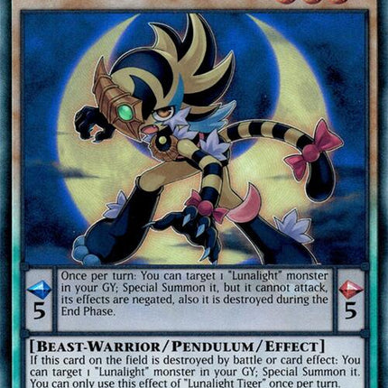 Lunalight Tiger [RA04-EN020] Prismatic Ultimate Rare